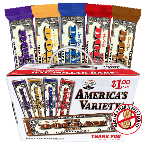 One dollar chocolate bar fundraiser