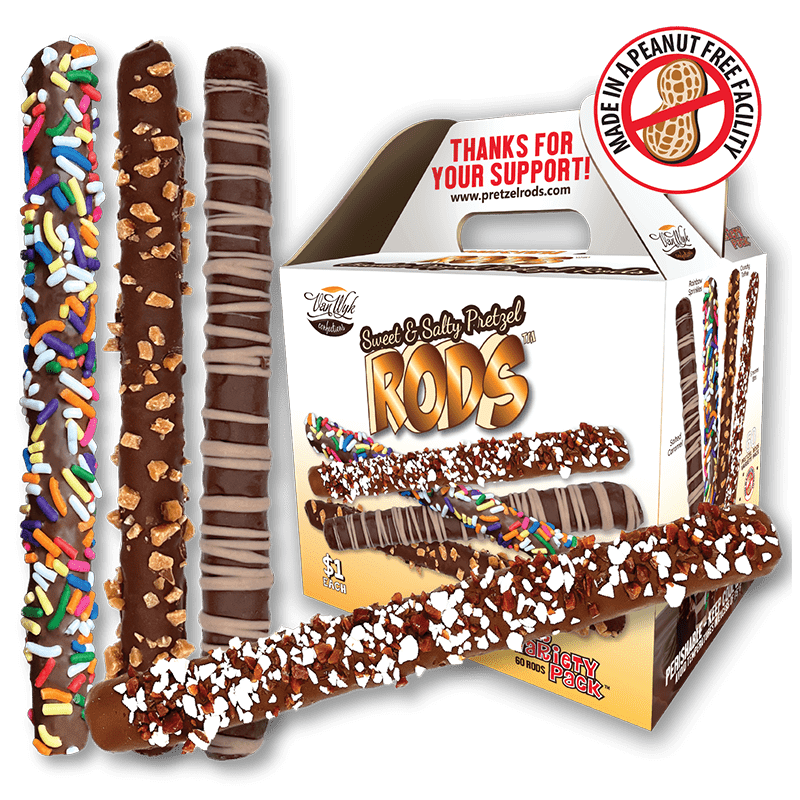 Pretzel Rod Fundraising