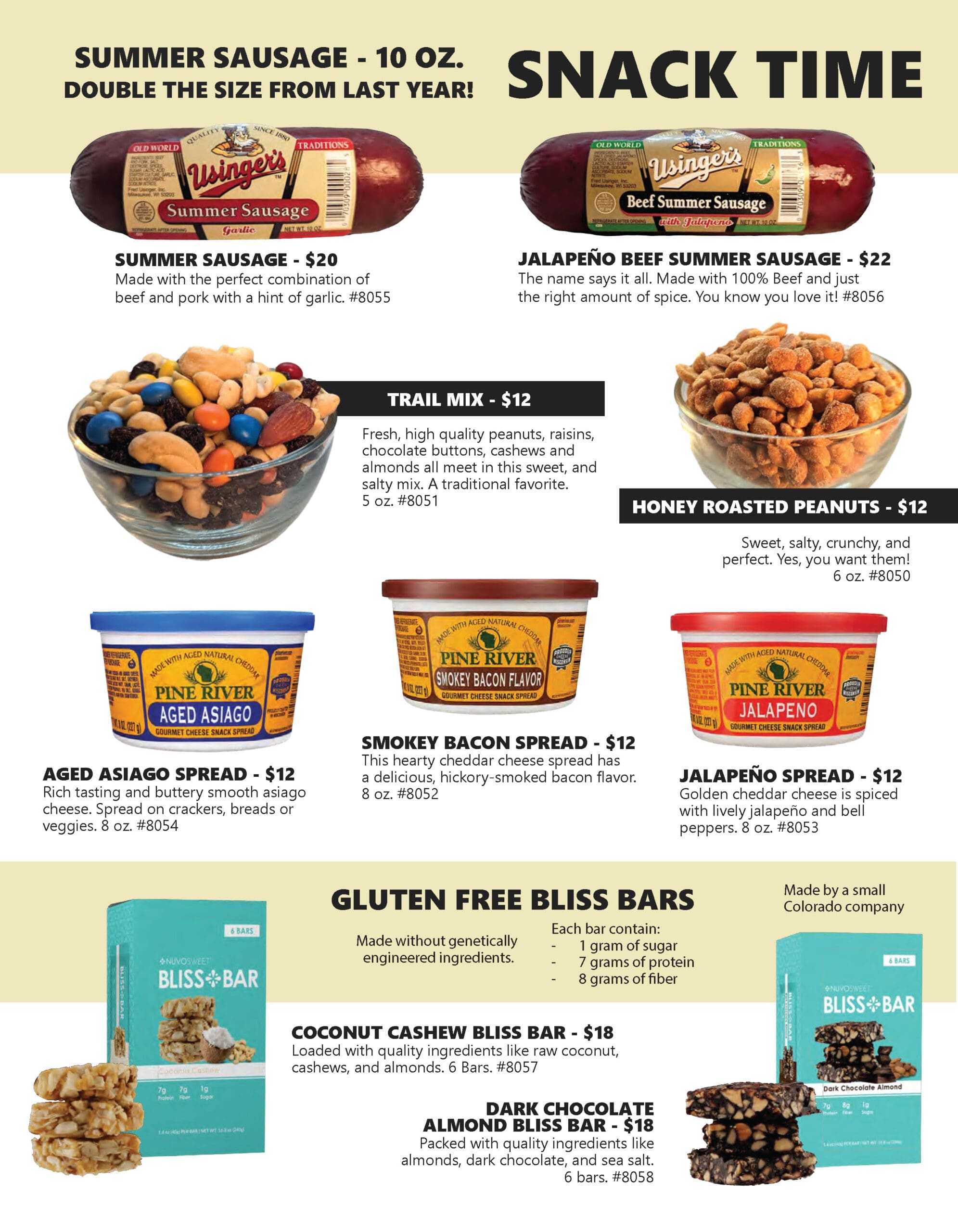 Snacks Fundraiser