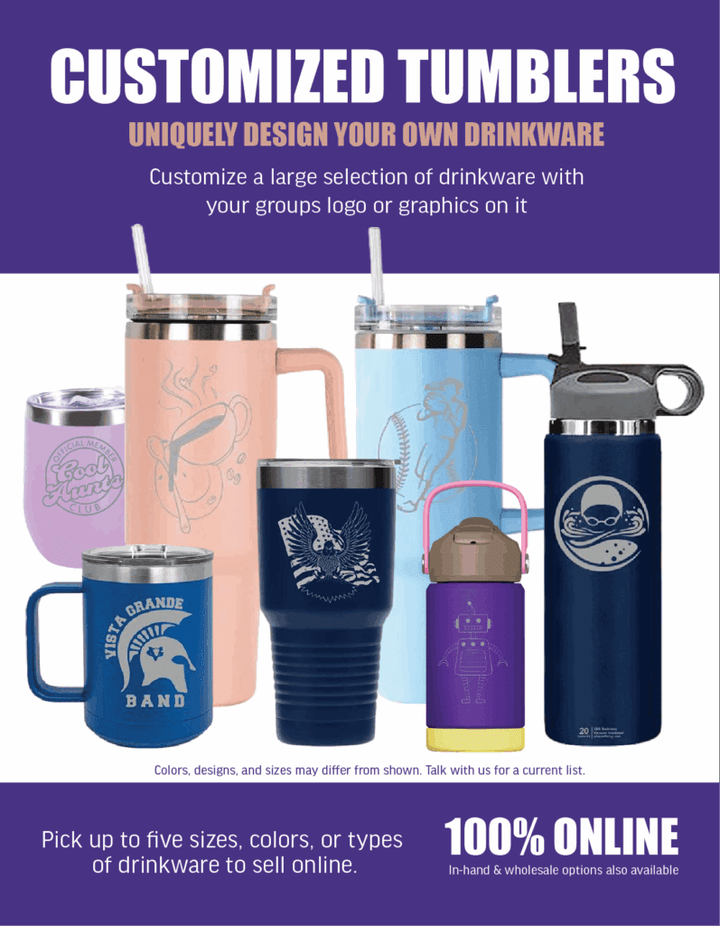 Custom Tumbler Fundraiser